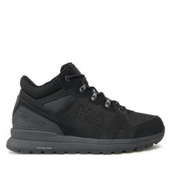 Trekkingi Helly Hansen. Czarne buty trekkingowe Helly Hansen, bez wzorów, bez zapięcia. Za 429.99 zł.