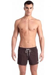 Arena Szorty kąpielowe w kolorze brązowym rozmiar: L. Brązowe kąpielówki Arena, l, bez wzorów, z materiału. Za 100.75 zł.