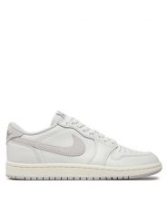 Nike Sneakersy Air Jordan 1 low 85 FB9933 100 Biały. Białe buty sportowe casual Nike, bez wzorów, ze skóry, bez zapięcia. Za 799.99 zł.