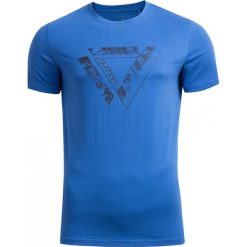 T-shirt męski TSM608 - niebieski - Outhorn. T-shirty marki Outhorn. Za 39.99 zł.