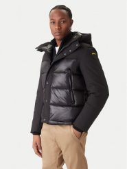 Blauer Kurtka puchowa Giubbini 25WBLUC03143 Czarny Regular Fit. Czarne kurtki Blauer, m, bez wzorów, z puchu, bez kaptura. Za 2,069.00 zł.