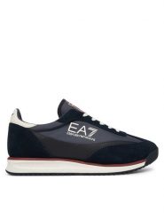 EA7 Emporio Armani Sneakersy 7X000655 AF23106 MB697 Granatowy. Niebieskie buty sportowe casual EA7 Emporio Armani, bez wzorów, bez zapięcia. Za 759.99 zł.