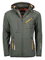 Geographical Norway Kurtka softshellowa "Royaute" w kolorze antracytowym rozmiar: M. Czarne kurtki outdoor i hardshell Geographical Norway, m, bez wzorów, bez kaptura. Za 245.96 zł.