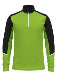Odlo Koszulka funkcyjna "Sengg" w kolorze zielonym rozmiar: L. Zielone t-shirty sportowe ODLO, bez wzorów, z materiału, bez ramiączek, outdoorowe. Za 259.13 zł.