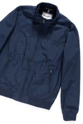 KURTKA WRANGLER BOMBER JACKET NAVY W4649YC35. Niebieskie kurtki Wrangler, m, bez wzorów, bez kaptura. Za 309.99 zł.