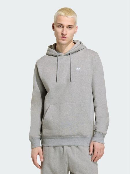 Adidas Bluza Trefoil Essentials KS9807 Szary Regular Fit. Szare bluzy Adidas, m, bez wzorów, z bawełny, bez kaptura. Za 238.99 zł.