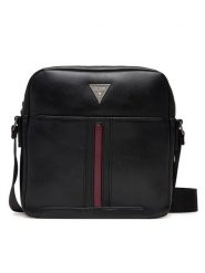 Guess Saszetka HMTOCS P6159 Czarny. Czarne torby na ramię Guess, z aplikacjami, ze skóry, bez dodatków. Za 369.99 zł.