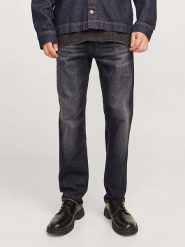 Jack & Jones Dżinsy "Clark" w kolorze antracytowym rozmiar: W31/L32. Czarne jeansy Jack & Jones, l. Za 84.01 zł.