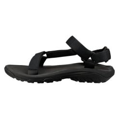 Buty do chodzenia męskie Teva Hurricane XLT2. Czarne buty trekkingowe Teva, bez wzorów, z materiału, bez zapięcia. Za 313.00 zł.