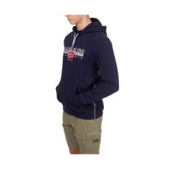Bluza męska Napapijri B-Aylmer H. Niebieskie bluzy Napapijri, m, bez wzorów, bez kaptura. Za 329.99 zł.