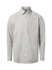 Finshley & Harding koszula biznesowa Mężczyźni Modern Fit Bawełna zielony|biały, 43. Białe koszule Finshley & Harding, m, bez wzorów, z bawełny, bez kołnierzyka, bez ramiączek. Za 119.95 zł.