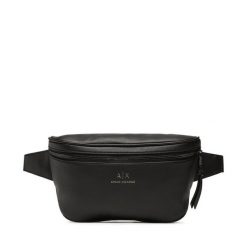 Saszetka nerka Armani Exchange. Czarne saszetki i nerki Armani Exchange, bez wzorów. Za 269.99 zł.
