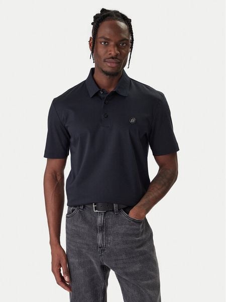 BOSS Polo Parris 01 50555829 Granatowy Regular Fit. Niebieskie koszulki polo Boss, m, bez wzorów, z bawełny, bez kołnierzyka, bez ramiączek. Za 376.99 zł.