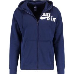 Nike Sportswear JUST DO IT FULL ZIP Bluza z kapturem binary blue/white. Bluzy marki Nike Sportswear. W wyprzedaży za 224.10 zł.