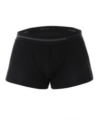 Bokserki męskie plus size Brubec COMFORT WOOL. Czarne bokserki Brubeck, m, bez wzorów, z wełny. Za 84.99 zł.