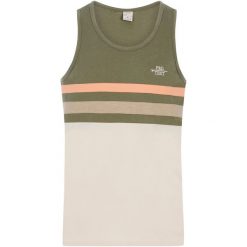 Koszulka bez rękawów męska PROTEST PRTIpsa. Zielone bezrękawniki Protest, m, bez wzorów, bez kołnierzyka, bez ramiączek. Za 139.99 zł.