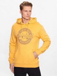 Blend Bluza 20715049 Żółty Regular Fit. Żółte bluzy Blend, m, bez wzorów, z bawełny, bez kaptura. Za 179.99 zł.