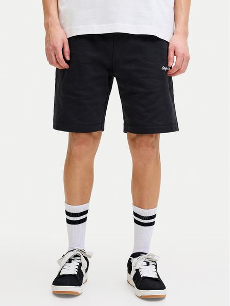 Jack & Jones Szorty sportowe Karl Norrebro 12292565 Czarny Regular Fit. Czarne krótkie spodenki sportowe Jack & Jones, m, bez wzorów, z bawełny. Za 139.99 zł.