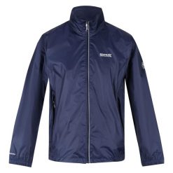 Kurtka Przeciwdeszczowa Męska Lyle IV. Niebieskie kurtki Regatta, na lato, m, bez wzorów, z materiału, z kapturem. Za 221.99 zł.