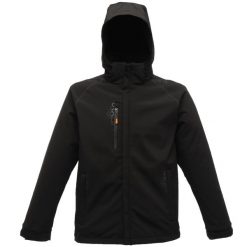 Męski Softshell Repeller Professional. Czarne kurtki softshell Regatta, l, bez wzorów, z softshellu, bez kaptura. Za 332.99 zł.