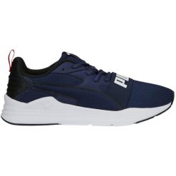 Buty do chodzenia męskie Puma WIRED RUN PURE. Niebieskie buty do biegania Puma, bez wzorów, bez zapięcia, do biegania. Za 347.32 zł.