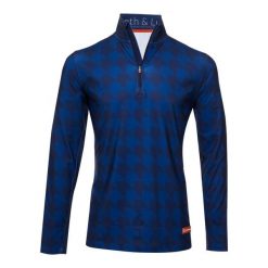 Bluza narciarska Męska Gareth & Lucas Thirty-Three. Niebieskie bluzy z polaru GARETH & LUCAS, na zimę, m, bez wzorów, z elastanu, bez kaptura. Za 229.99 zł.