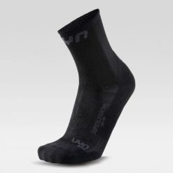 Skarpety rowerowe MAN CYCLING SUPERLEGGERA SOCKS r.35-38. Czarne skarpety UYN, bez wzorów. Za 69.99 zł.