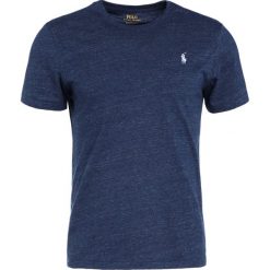 Polo Ralph Lauren SLIM FIT Tshirt basic blue eclipse heather. Czarne koszulki polo marki Polo Ralph Lauren, z materiału. Za 229.00 zł.