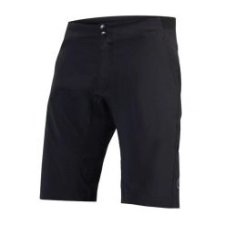 Szorty Endura Hummvee. Czarne spodenki rowerowe ENDURA, l, bez wzorów, z materiału, rowerowe. Za 309.99 zł.