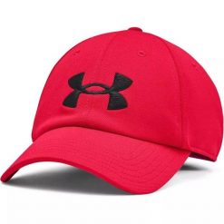 Czapka z daszkiem męska Under Armour Blitzing Cap. Czarne czapki z daszkiem Under Armour, bez wzorów. Za 99.99 zł.
