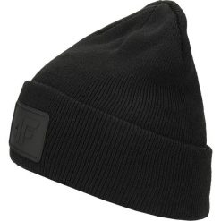 Czapka męska CAM212 - głęboka czerń. Czapki zimowe marki B'TWIN. Za 39.99 zł.