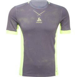 ODLO CREW NECK CERAMICOOL PRO Tshirt z nadrukiem steel grey/safety yellow. T-shirty sportowe marki ODLO. W wyprzedaży za 135.85 zł.