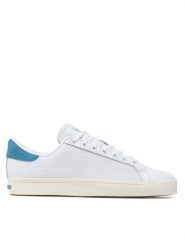 Adidas Sneakersy Rod Laver Vin GZ6297 Biały. Białe buty sportowe casual Adidas, bez wzorów, ze skóry, bez zapięcia. Za 219.99 zł.