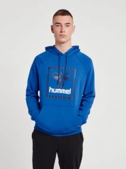 Bluza z kapturem Hummel Isam 2.0. Niebieskie bluzy z kapturem Hummel, na wiosnę, s, bez wzorów, z bawełny, z kapturem. Za 210.60 zł.