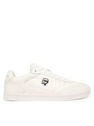 KARL LAGERFELD Sneakersy KL53830N Biały. Białe buty sportowe casual KARL LAGERFELD, bez wzorów, ze skóry, bez zapięcia. Za 839.99 zł.