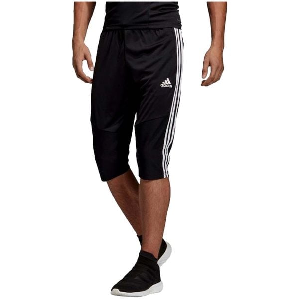 Tiro 19 Pant Spodnie Treningowe 3/4 948. Czarne spodnie treningowe długie Adidas, s, bez wzorów. Za 118.30 zł.