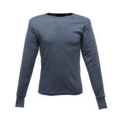 Koszulka robocza męska z długim rękawem. Niebieskie bluzki z długim rękawem Regatta, m, bez wzorów, bez kołnierzyka, bez ramiączek. Za 129.99 zł.