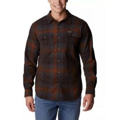 Koszula męska Columbia Flare Gun Utility z długim rękawem. Brązowe koszule Columbia, m, bez wzorów, bez kołnierzyka, bez ramiączek. W wyprzedaży za 265.00 zł.