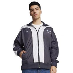 Męska Kurtka Wodoodporna MMS Archive BMW. Szare kurtki Puma, m, bez wzorów, z materiału, bez kaptura. Za 169.00 zł.