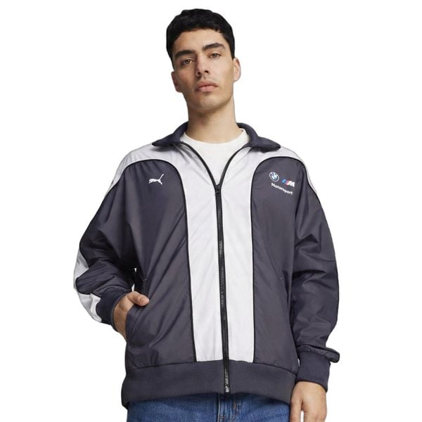 Męska Kurtka Wodoodporna MMS Archive BMW. Szare kurtki Puma, m, bez wzorów, z materiału, bez kaptura. Za 169.00 zł.