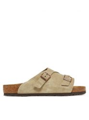 Birkenstock Klapki Zürich 50461 Brązowy. Brązowe klapki Birkenstock, ze skóry. Za 479.99 zł.