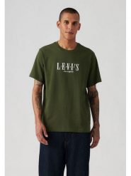 Levi's Koszulka w kolorze khaki rozmiar: XS. Brązowe bezrękawniki Levi's®, s, bez wzorów, z bawełny, bez kołnierzyka, bez ramiączek. Za 78.47 zł.