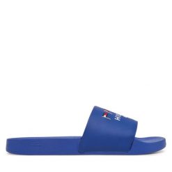 Klapki Tommy Hilfiger. Niebieskie klapki Tommy Hilfiger. Za 129.99 zł.