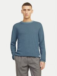Jack & Jones Sweter Globe 12258139 Niebieski Regular Fit. Niebieskie swetry rozpinane Jack & Jones, m, bez wzorów, z bawełny, bez kołnierzyka, bez ramiączek. Za 89.99 zł.