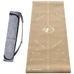 Mata jogi korka Hi-tech 6mm +Torba wodoodporna 3 materiały dla większej wygody6. Brązowe torby na ramię ACHAMANA, bez wzorów, z kauczuku, na ramię, małe, bez dodatków. Za 486.00 zł.
