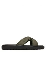 Calvin Klein Klapki Sq Molded Sandal Xcross Wb HM0HM02101 Zielony. Zielone klapki CALVIN KLEIN, z materiału. Za 359.99 zł.
