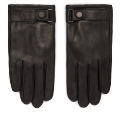 Rękawiczki Armani Exchange. Czarne rękawiczki Armani Exchange, bez wzorów. Za 614.99 zł.