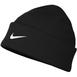 Czapka Nike DF Peak - elastyczna, treningowa, Dri-FIT. Czarne czapki zimowe Nike, bez wzorów, z poliesteru. Za 74.99 zł.