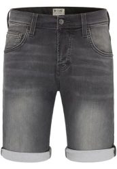 MUSTANG CHICAGO SHORT DENIM BLACK 1007755 4000 313. Czarne szorty Mustang, bez wzorów, z denimu. Za 159.99 zł.