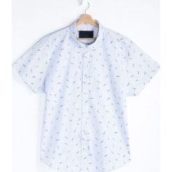 Biało-Niebieska Koszula Antique. Koszule Born2be. Za 79.99 zł.
